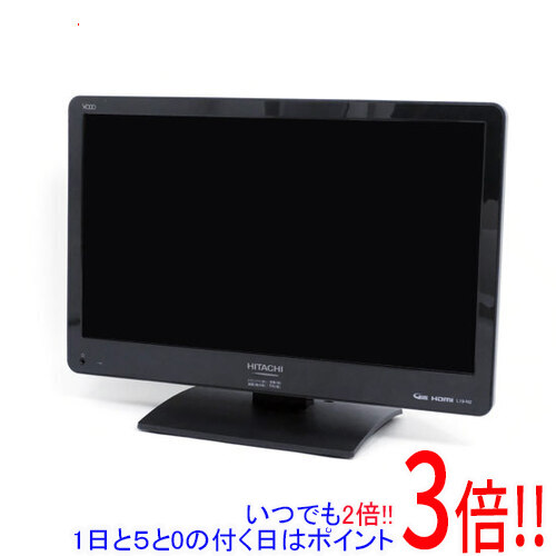 【中古】HITACHI 19V型 液晶テレビ受像機 Wooo L19-N2 2016年製