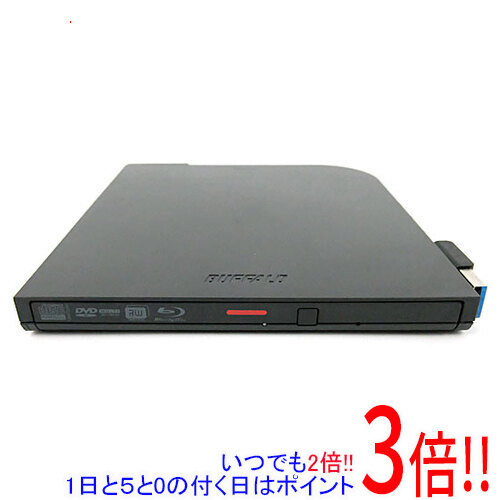 【中古】BUFFALO 外付けブルーレイドライブ BRXL-PT6U3-BKE｜エクセラー3号館　店