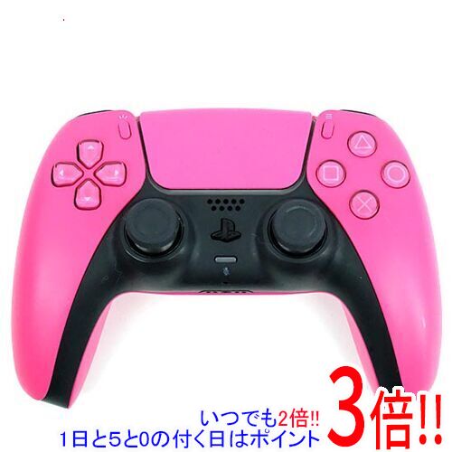 【いつでも２倍！1日と5.0のつく日、18日は3倍！】【中古】SONY ワイヤレスコントローラー DualSense CFI-ZCT1J03 ノヴァ ピンク 本体のみ 本体いたみ