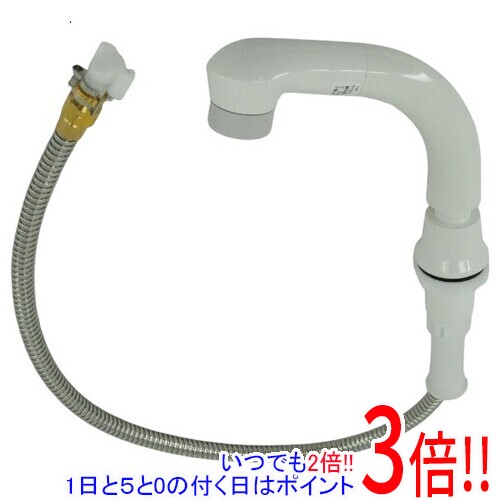 【いつでも２倍！1日と5.0のつく日、18日は3倍！】【新品(箱きず・やぶれ)】 三栄水栓 シングルスプレー混合栓 K37610EJV-13