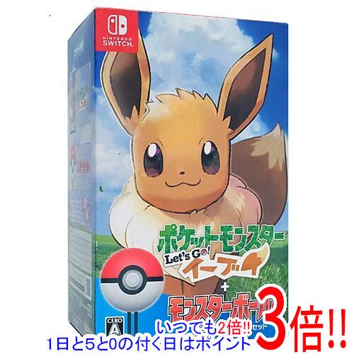 【中古】ポケットモンスター Let&rsquo;s Go！ イーブイ モンスターボール Plusセット Nintendo Switch｜エクセラー3号館　店