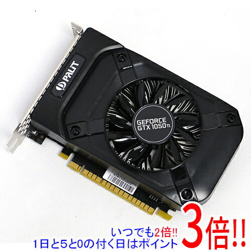 【いつでも２倍！1日と5.0のつく日、18日は3倍！】【中古】PALIT GeForce GTX1050Ti 4GB STORMX NE5105T018G1-1070F