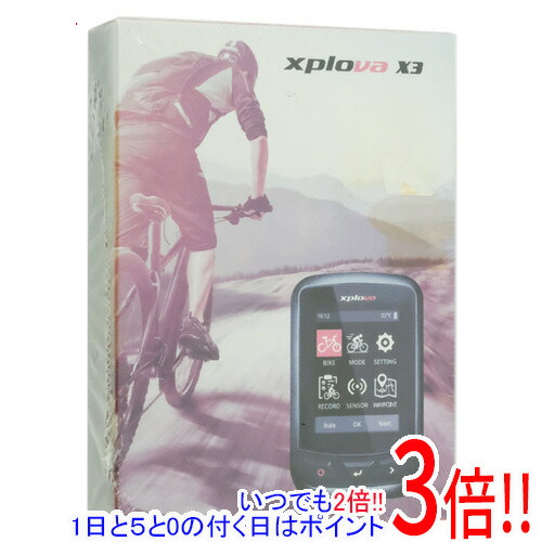 【延長保証対応!!】【新品訳あり(箱きず・やぶれ)】 Acer サイクルコンピューター Xplova X3｜エクセラー3号館　店 12,012円
