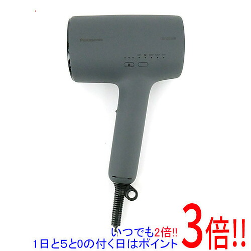 【押しひろげる引き受ける相応う!!】Panasonic ヘアドライアー ナノ世話をする EH-NA0K-K 濃灰色黒いこと