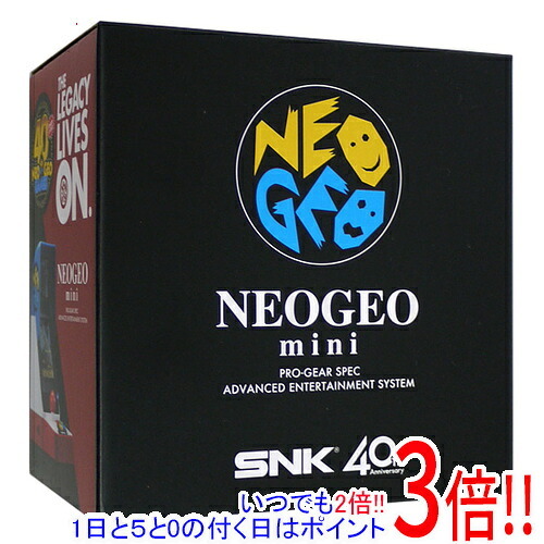 【いつでも2倍!1日と5.0のつく日、18日は3倍!】【中古】SNKプレイモア NEOGEO mini(ネオジオ ミニ) 元箱あり