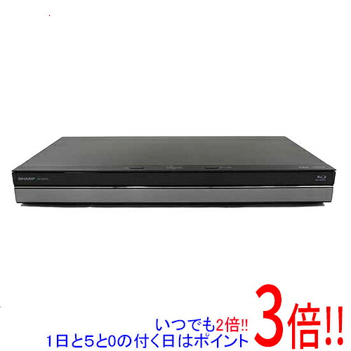 【中古】SHARP AQUOS ブルーレイディスクレコーダー 1TB 2B-C10BT1 リモコンなし｜エクセラー3号館　店