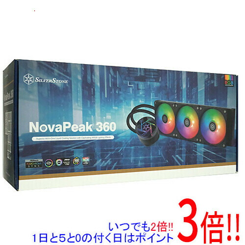 SILVERSTONE製 中央処理装置空調設備 NovaPeak SST-NP360-ARGB