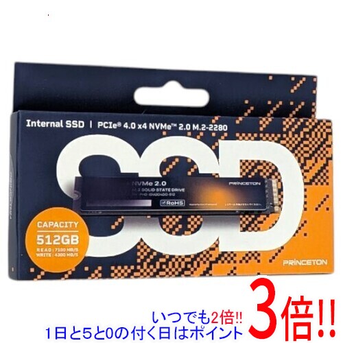 PRINCETON 内蔵型SSD PHD-ISM2G4DG-512 512GB|エクセラー3号館 店
