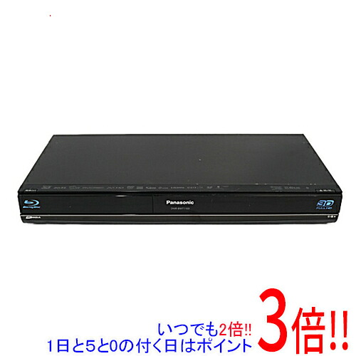 【いつでも2倍!1日と5.0のつく日、18日は3倍!】【中古】Panasonic ブルーレイディスクレコーダー DMR-BWT1100K リモコンなし