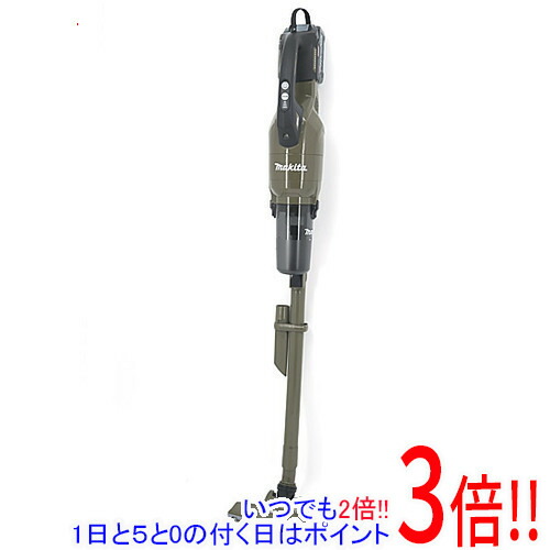 【いつでも２倍！1日と5.0のつく日、18日は3倍！】マキタ 充電式クリーナー バッテリ・充電器付き CL003GRDO オリーブ