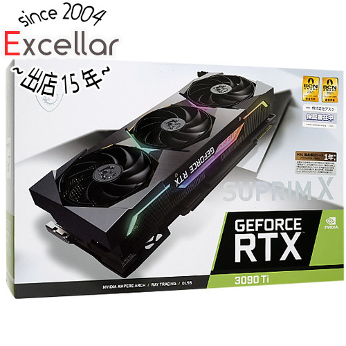 MSI製グラボ GeForce RTX X PCIExp Ti 24G SUPRIM 3090 24GB PCパーツ