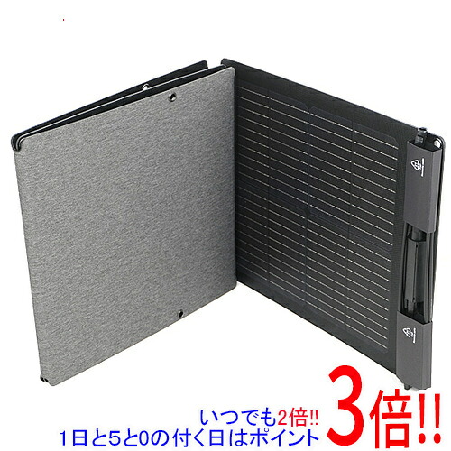 【いつでも２倍！1日と5.0のつく日、18日は3倍！】【中古】EcoFlow 110Wソーラーチャージャー EFSOLAR110N 未使用