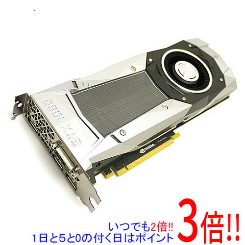 【中古】EVGA GTX 1080 FOUNDERS EDITION 08G-P4-6180-KR