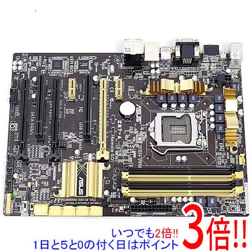 【いつでも２倍！1日と5.0のつく日、18日は3倍！】【中古】ASUS製 ATXマザーボード Z87-A LGA1150