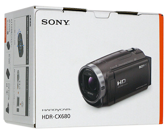 SONY製 デジタルビデオカメラ HANDYCAM HDR-CX680 (W) 未使用 カメラ