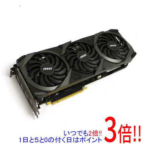 【中古】MSI製グラボ GeForce RTX 3070 Ti VENTUS 3X 8G OC PCIExp 8GB