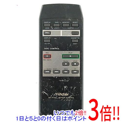 【中古】Victor オーディオ遠隔操作 RM-RT931 本体いたみ