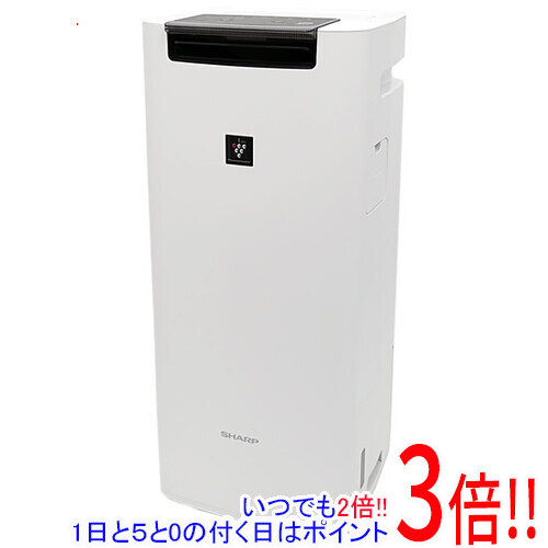 【いつでも２倍！1日と5.0のつく日、18日は3倍！】【中古】SHARP 加湿空気清浄機 KI-NS40-W ホワイト 欠品あり 展示品
