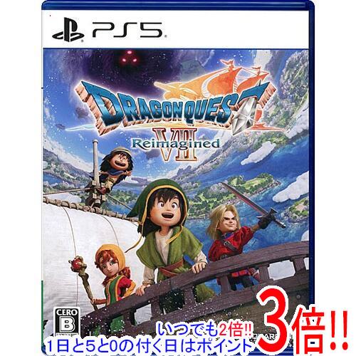【いつでも２倍！1日と5.0のつく日、18日は3倍！】【中古】ドラゴンクエストVII Reimagined PS5
