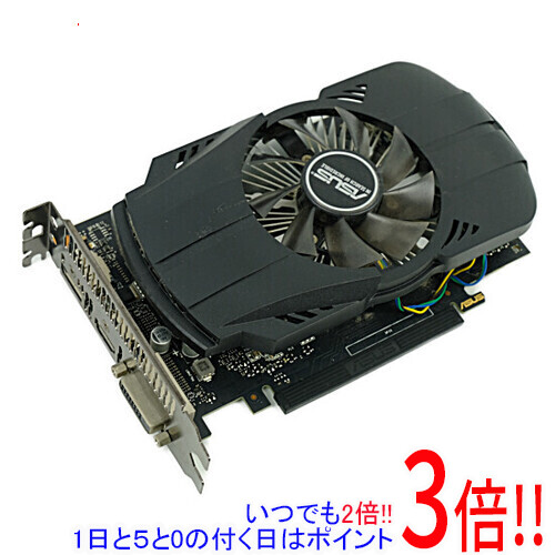 【いつでも２倍！1日と5.0のつく日、18日は3倍！】【中古】ASUSグラボ PH-GTX1650-O4G PCIExp 4GB
