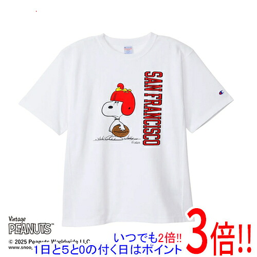 【いつでも２倍！1日と5.0のつく日、18日は3倍！】CHAMPION チャンピオン S サイズ リバースウィーブ 半袖T-SHIRT Tシャツ C3-B351 ホワイト
