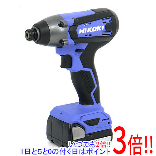 【いつでも２倍！1日と5.0のつく日、18日は3倍！】【新品訳あり】 HiKOKI コードレスインパクトドライバ FWH14DF (BG) スリーブケースなし