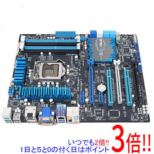 【中古】ASUS製 ATX母ちゃんゲーム盤 P8Z77-V LGA1155