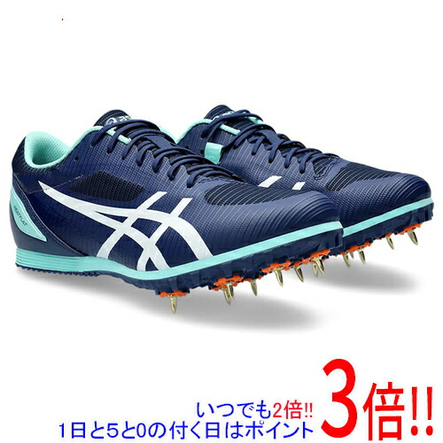 asics アシックス 27.5珊 地面スパイク HEATFLAT 12 1093A195 ブルーエクスパンス/白いこと