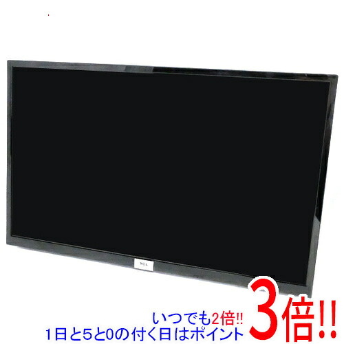 【中古】TCL 32V型 デジタルハイビジョン液晶テレビ 32D400 スタンド・リモコン電池カバーなし|エクセラー3号館 店