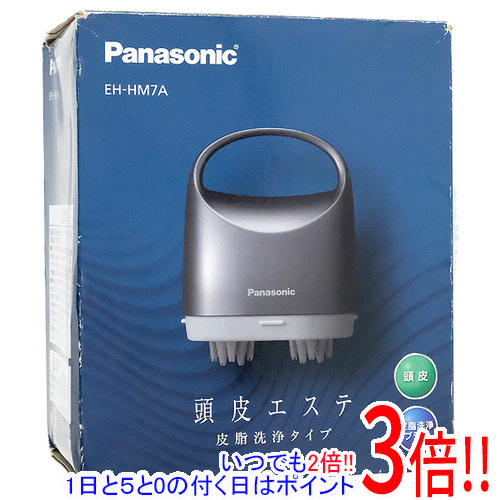 新品訳あり 箱きず やぶれ Panasonic 頭皮エステ 皮脂洗浄タイプ Eh Hm7a S シルバー 頭皮エステ Eh Hm7a 充電時 とした Diasaonline Com