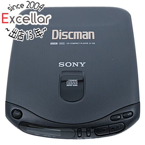 人気海外一番 ポータブルCDプレーヤー ディスクマン D-135 SONY製 good