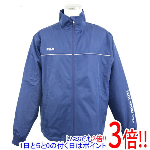 【いつでも２倍！1日と5.0のつく日、18日は3倍！】FILA フィラ M サイズ ウインドブレーカー 443-323-X NV ネイビー