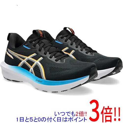 asics アシックス 27.0cm ランニングシューズ メンズ GT-1000 14 1011C077 ブラック/ヤマブキ｜エクセラー3号館　店