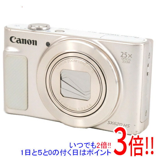 【中古】Canon製 PowerShot SX620 HS 白いこと 2020万絵素 本体のみ