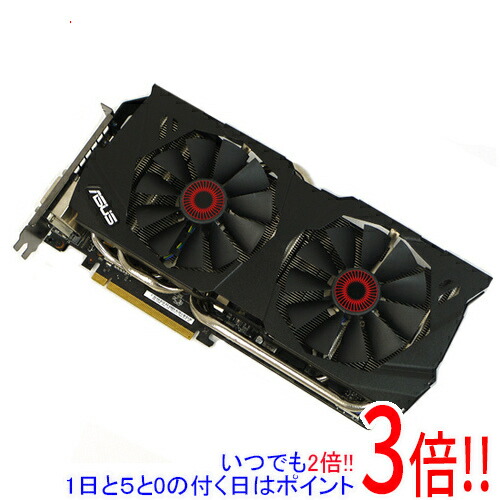 【中古】ASUS製グラボ STRIX-GTX980-DC2-4GD5 PCIExp 4GB