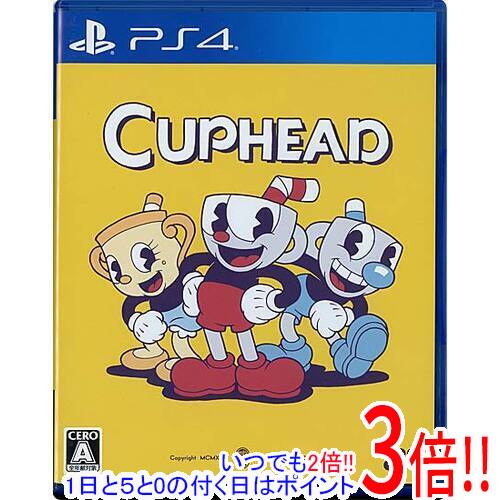 【いつでも２倍！1日と5.0のつく日、18日は3倍！】【中古】Cuphead(カップヘッド) 初回生産限定特典付き PS4