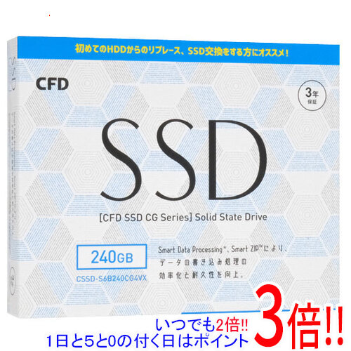 CFD 2.5in SSD CSSD-S6B240CG4VX 240GB