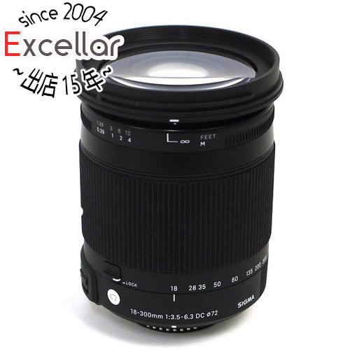 お買得限定品☆夏売れ筋 【極上美品】 SIGMA 18-300mm f3.5-6.3 DC F