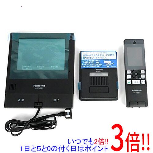 【取りひろげる引き請ける相応う!!】Panasonic 外でも部屋の入り口電話機 VL-SWD505KFK つや消し黒いこと