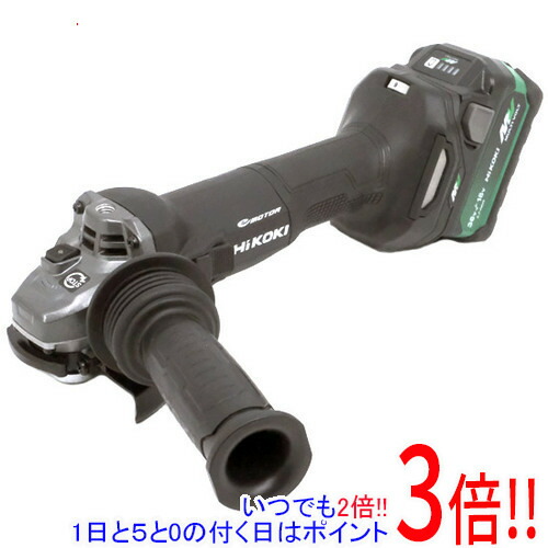 HiKOKI コードレスディスクグラインダ(打ちきり付) G3610DC (2XPBZ) ストロングブラック