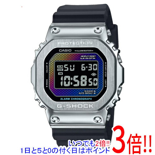 【延長保証対応!!】CASIO 腕時計 G-SHOCK Rainbow Brick Wall series GM-5600RW-1JF｜エクセラー3号館　店