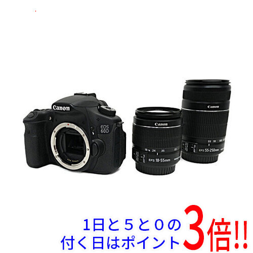 新しいブランド 最大41%OFFクーポン Canon製 EOS 60D ダブルズームキット EOS60D-WKIT akrtechnology.com akrtechnology.com