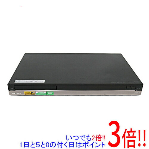 【中古】SONY ブルーレイディスクレコーダー BDZ-AT750W 500GB リモコンなし｜エクセラー3号館　店