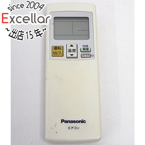 【中古】エアコンリモコン A75C3288 Panasonic