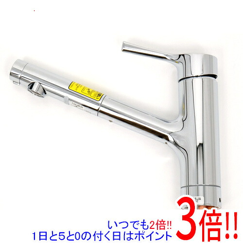 【いつでも２倍！1日と5.0のつく日、18日は3倍！】TOTO キッチン用 台付シングル混合水栓 TKS05305JA