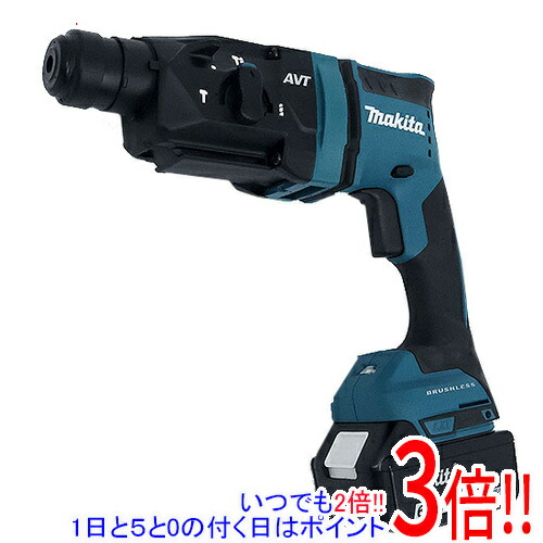 【いつでも２倍！1日と5.0のつく日、18日は3倍！】マキタ 充電式ハンマドリル 14.4V HR181DRGX 青