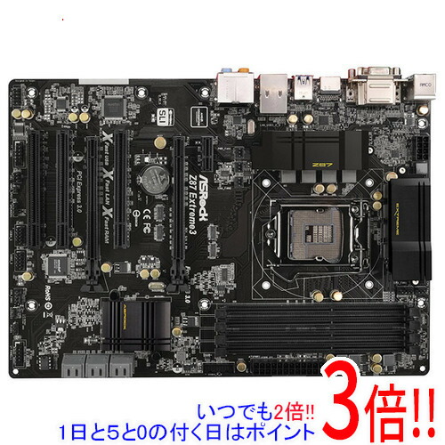 【中古】ASRock ATX母ちゃんゲーム盤 Z87 Extreme3 LGA1150