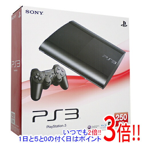 中古 Sony 掻鳴らすステーション3 250gb 黒人 Cech 40b 元箱あり Lisaproject Eu