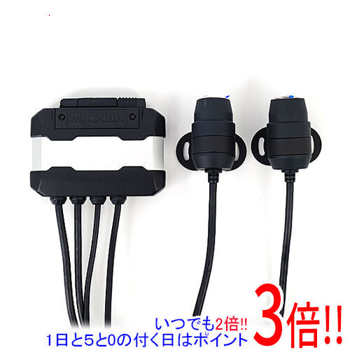 【いつでも２倍！1日と5.0のつく日、18日は3倍！】MITSUBA バイク専用ドライブレコーダー スタンダードモデル 前後2カメラ搭載 EDR-22