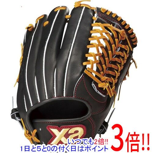 XANAX(ザナックス) 軟式グローブ グラブ 外野手用 スペクタス R(右投用) BRG24LC1S 9027 ブラック×タン|エクセラー3号館 店